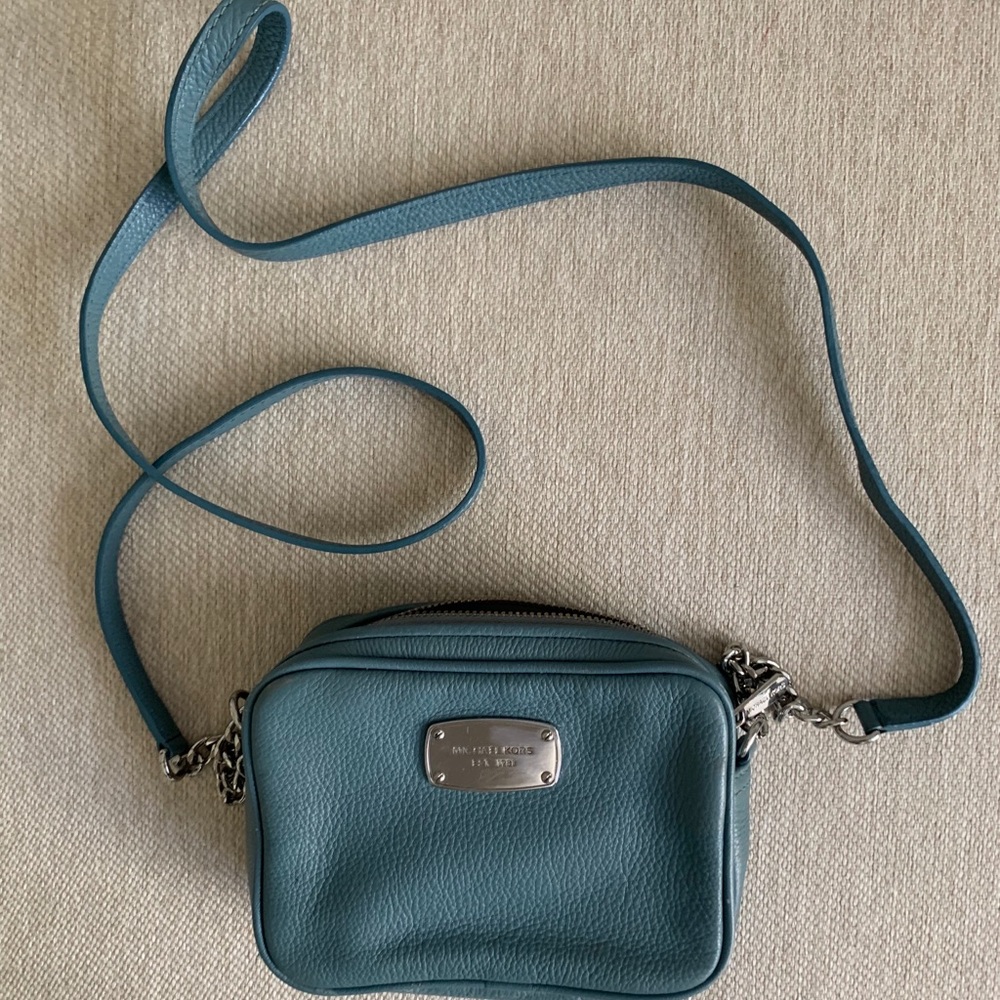 Michael Kors blue crossbody